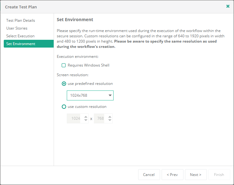 Test Automation - Create Test Plan - Set Environment
