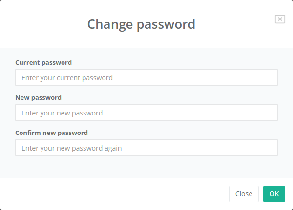 Change Password