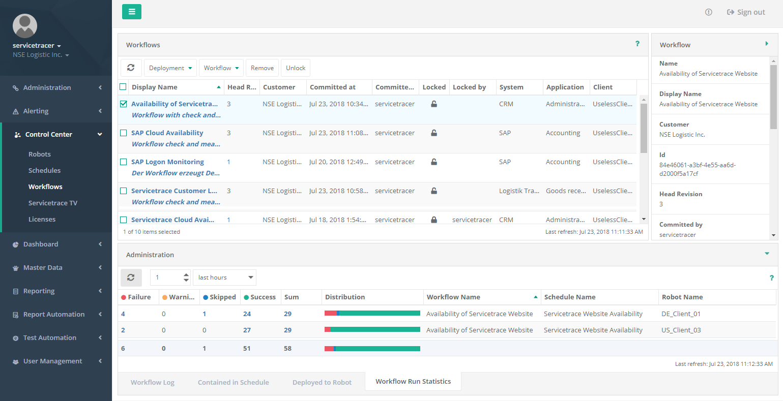 Workflow Repository