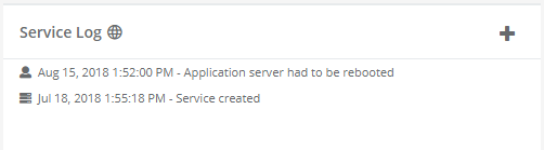 Service Log